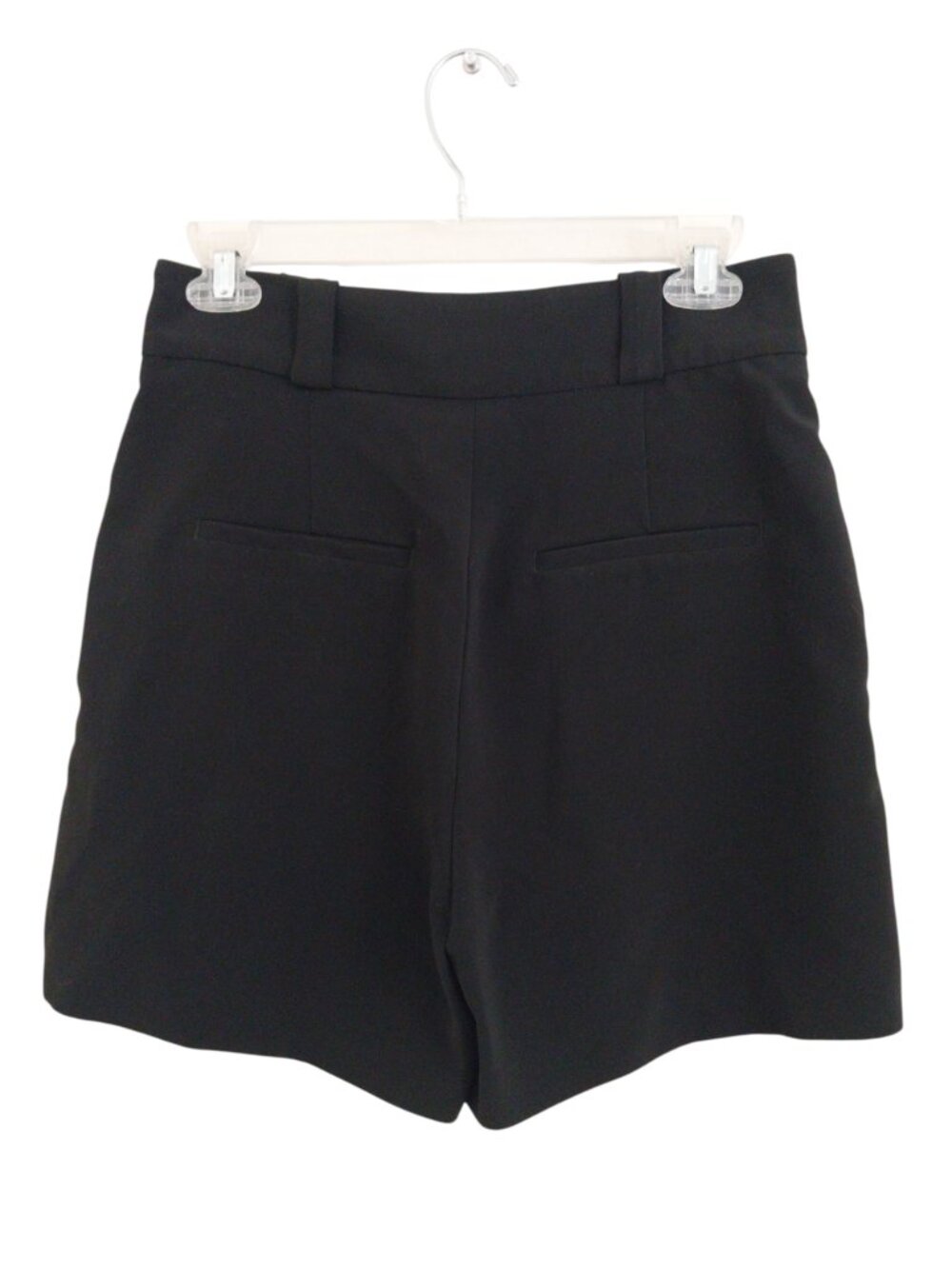 H&M Tailored High-Waist Women's Shorts Excellent Condition Black Dressy Classy - Picture 4 of 8